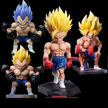 17cm Dragon Ball Z de Fitness Vegeta IV Goku, Gohan, figurina PVC Macheta de Colectie Figurine Jucarii si Cadouri Decor