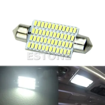 1 BUC 42mm 3014 48 SMD LED Auto Interior Feston Dome Alb Becuri Lampa-Y102