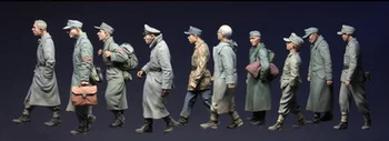 1/35 turnat rasina caracter model de kit de asamblare scena de-al doilea Război Mondial rășină soldat 10 cifre (nevopsit) transport gratuit