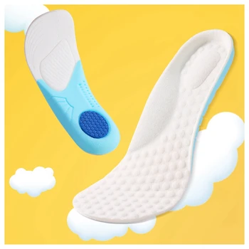 Silicon Confortabil Tălpi Interioare De Funcționare Perna Copii Pantofi Unic De Metri Copii Sport Spuma De Memorie Ortopedice Suport Arc Pantofi Pad