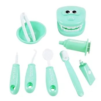 9Pcs Dentist Kit Pentru Copii Dentist Jucarie Doctor set Pentru Copii Pretind Joace de-a Doctorul Kit Joc de Rol Doctor Set Pentru copii Mici Copii