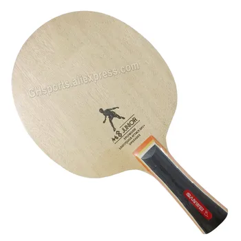 SANWEI M8 Tenis de Masă Lama (5 Straturi de Lemn, acces Gratuit la Sac Rotund & C Bandă) SANWEI Racheta de Ping-Pong Bat
