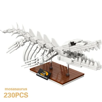 Jurassic World 3D Fosile de Dinozauri Model de Schelet Blocuri Caramizi Dino Muzeul de Învățământ DIY Jucarii Pentru Copii cadouri