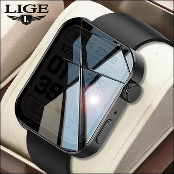 LIGE IP67 rezistent la apa Ceasul Inteligent Bărbați Monitor de Ritm Cardiac Sport Fitness Bluetooth apel de Muzică de Control Inteligent Ceas Smartwatch Femei
