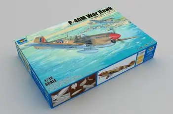 Trompetistul Model 02211 1:32 P-40M Război Hawk Plastic model de kit