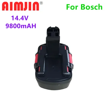 Cele mai recente 14.4 V 9800mAh Ni-CD Acumulator Bosch 14.4 V Acumulator BAT041 BAT038 BAT040 BAT140 BAT159 3660K 2607335533