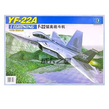 1:72 americane F-22 Raptor a 5-a Generație Luptator Stealth Asamblare Modelul Militar