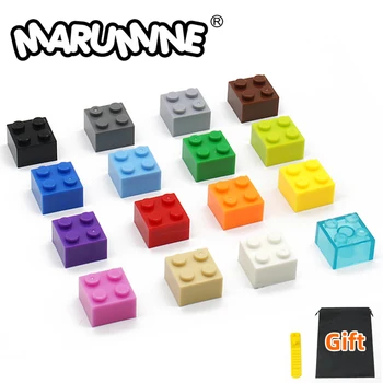 MARUMINE 2x2 Caramida Prieten Jucărie 3003 Blocuri Turn MOC Clasic de Învățământ Stabilite de Plastic Idee DIY Accesorii Copii Joc