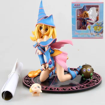 20cm 1/7 ARTFX J Duel Monsters Dark Magician Fată Dmg Bmg Anime PVC de Acțiune Figura Jucărie Joc Statuie de Colectare Model de Papusa Cadou