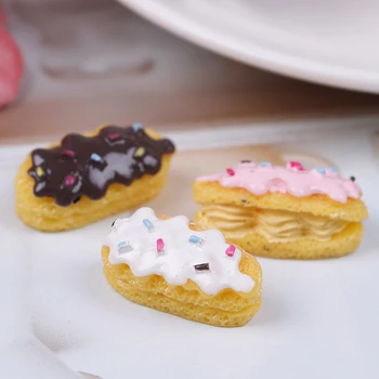 3pcs Rsin Pâine Tort Fast-Food Pretinde Juca in Miniatura Pentru 1/6 Papusa Alimente Fete Jucării pentru Copii de Tăiere Bucătărie Jucarii Copii Cadou