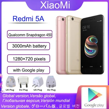 Xiaomi Redmi 5A smartphone Qualcomm MSM8917 Snapdragon 425 32GB 3GB