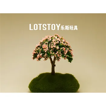 Peisaj Botanică Simulare Model În Miniatură Cherry Blossom Mușchi De Piatră Model Mini Scena Ornament Gashapon Jucărie