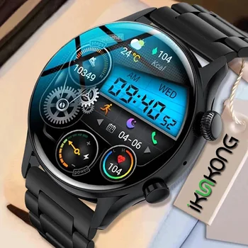 2022 NFC Bluetooth Apel Smartwatch Bărbați AMOLED afișa Întotdeauna Sport Fitness Ceas IP68 Impermeabil Ceas Inteligent Pentru Huawei, Xiaomi