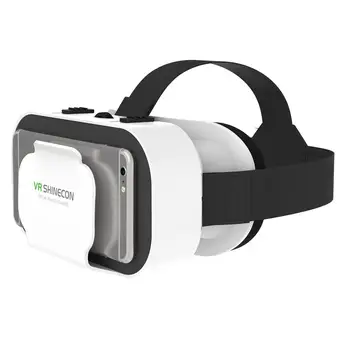 VR SHINECON G05A 3D Ochelari VR Căști de Realitate Virtuală, Ochelari de 4,7-6,0 inch cu Android și iOS Telefoane Inteligente Jocuri de 360 de Filme HD
