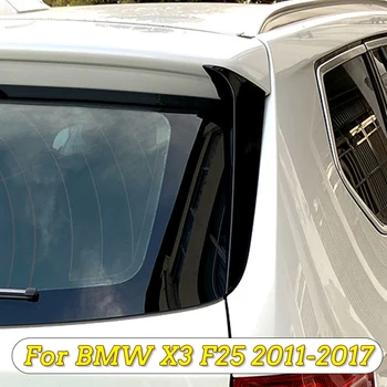 2 buc Portbagaj Spoiler Partea Aripă Ornamente Autocolante Pentru BMW X3 F25 2011-2017 Spoiler Masina de Decorare Accesorii Auto Negru Lucios