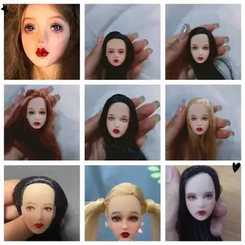 30cm kissmela capete de păpuși de Moda de licență capul de calitate capete de papusi fete Dressing DIY jucărie piese