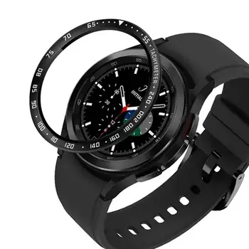Ramă de Oțel inoxidabil Inel Pentru Samsung Galaxy Watch4 Clasic 46mm Ramele Pentru Samsung Galaxy Watch 4 Ceasuri Inteligente Accesorii