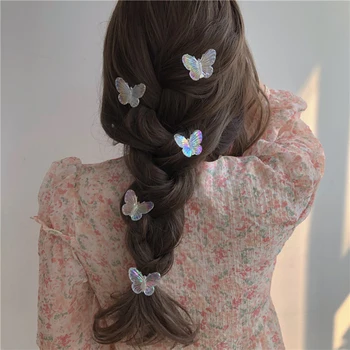 1BUC Moda Fluture Agrafe de Par pentru Femei Fete Fotografie de Nunta Capul Clipuri Ac de păr Hairgrips Decor Accesorii de Par