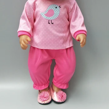 Papusa Reborn Haine se potrivesc 43cm baby doll Copii cel mai bun Cadou de Ziua de nastere