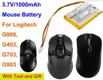 Cameron Sino 1000mAh Mouse-ul Bateriei 533-000130 pentru Logitech G403, G900, G703, G903