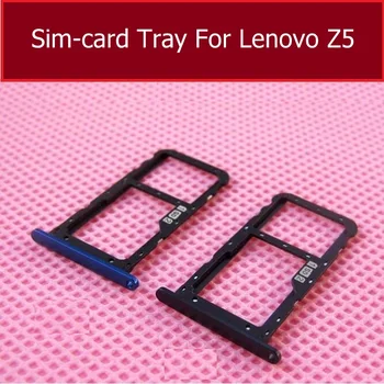 Sim Card Tray Holder Pentru Lenovo Z5 L78011 L78012 Tăvița cartelei Sim Micro SD Suport Card Slot Sim Card Adaptor Repalcement Piese