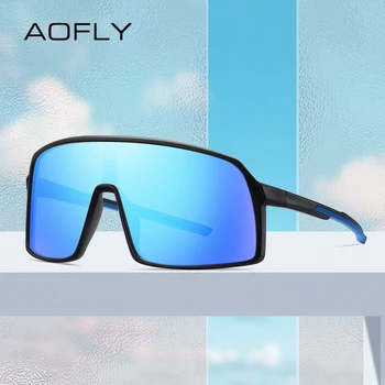 AOFLY 2023 Noi Supradimensionat ochelari de Soare pentru Barbati Ochelari Mari Cadru Windproof Ochelari Doamnelor Sport Ochelari de Soare Ochelari de UV400
