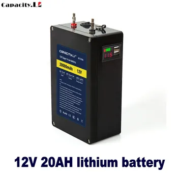 12V 20ah acumulator 10ah Litiu Baterii 18650, 26650 cu BMS și Terminal în aer liber USB pachet Fiscal