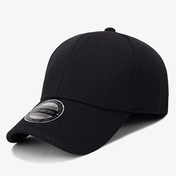 Șapcă De Baseball Negru Bărbați Snapback Pălării Capace De Oameni Montate Închis Complet Capacul Femei Gorras Os De Sex Masculin Trucker Hat Casquette