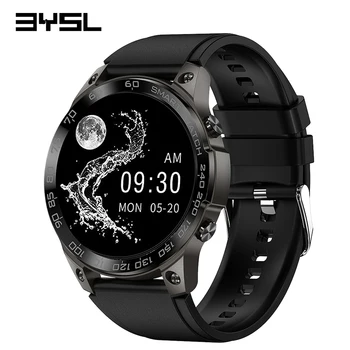BYSL Ecran AMOLED de Oameni Smartwatch Bluetooth NFC Sport Baterie 400mAh IP68 rezistent la apa Smartwatch pentru Android IOS