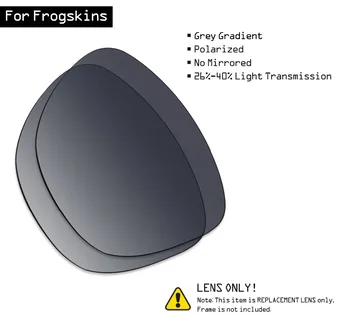 SmartVLT Polarizat ochelari de Soare, Lentile de Înlocuire pentru Oakley Frogskins - Gri Tentă Degrade
