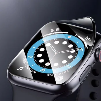 Ecran Protector Pentru Apple Watch band 45mm 41mm 44mm 40mm 42mm/38mm Film Moale, accesorii ceas iwatch seria 5 4 3 se 6 7 8