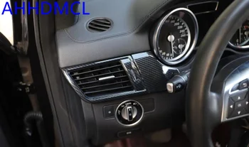 Interioare auto Ornamente Modificarea Decorative Cadru Interior Paiete Fibra de Carbon de Culoare Pentru ML GL 2013 2014 2015 2016