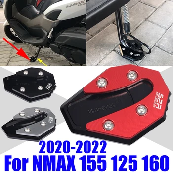 N-MAX Motocicleta Kickstand Picior Sidestand Sta Extensia Marire Pad Pentru YAMAHA NMAX155 NMAX160 NMAX 155 125 160 2020 - 2022