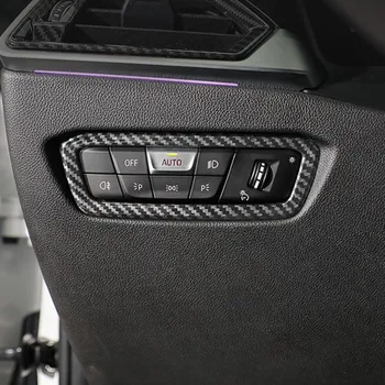 Faruri Comutator de Reglare Rama Decor Capac Ornamental Pentru BMW Seria 3 G20 G28 2020 ABS Masina de Styling Interior Accesorii