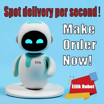 În stoc imediat o Eilik Emo Robot de Jucărie Drăguț Companion Inteligent Robot Pet Cadouri de Craciun