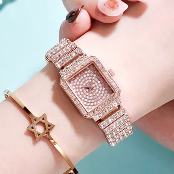 NOI femeile ceas de lux cerul Înstelat de diamante din oțel inoxidabil cuarț ceas de mână de moda doamnelor decor ceasuri relogio feminino
