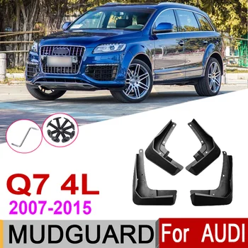 Mudflap Aripa Pentru Audi Audi Q7 4L 2015~2007 4L 2015~2007 Garda Mud Flaps Splash Lambou Aripile apărătoare de noroi Accesorii 2014 2013 2012 2011
