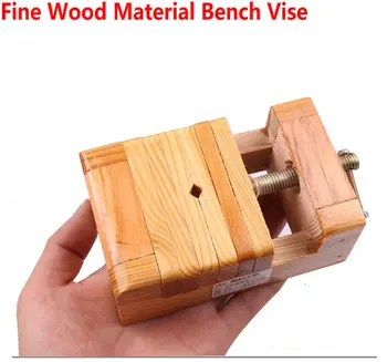 DIY de Muncă Instrument de Lemn de Pin Material Menghină Jaw Vice Clemă 75MM Latime Materiale din Lemn Pentru a Proteja Articole de BRICOLAJ