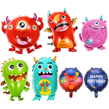6pcs/set Monster Baloane de Groază Baloane Decoratiuni Ziua de nastere Globos Baloane cu Heliu Jucării Petrecere Eveniment Consumabile