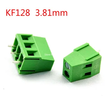 10buc KF128 3,81 mm PCB cu Șurub Terminale Bloc KF128-3.81 2P 3P Îmbinare Terminalele Conectorului Pot fi cusute