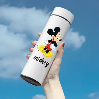 Disney Mickey Minnie Mouse 304 Din Oțel Inoxidabil, Cana Termos Cu Donald Duck Student Cana De Apa De Sticla Fierbinte Se Răcește Fierbător Fată Băiat Cadou