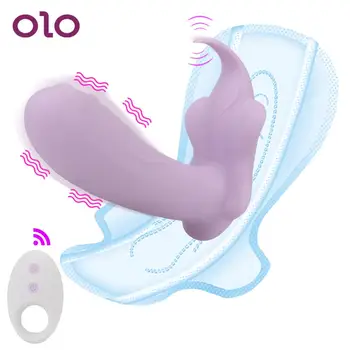 Stimulator Clitoris Telecomanda Jucarii Sexuale pentru Femei Portabil Dildo Vibrator G-spot Pantalon Vibrator Utilizarea în aer liber 10 Frecvență