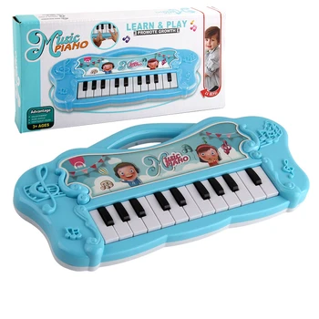 Copii Pian Electronic Tastatură de Pian Muzical Cu Microfon De Jucarie pentru Copii Instrument