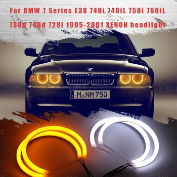 Angel Eye Inel DRL Kit pentru BMW Seria 7 E38 740i 740iL 750i 750iL 730d 740d 728i 1995-2001 XENON Faruri