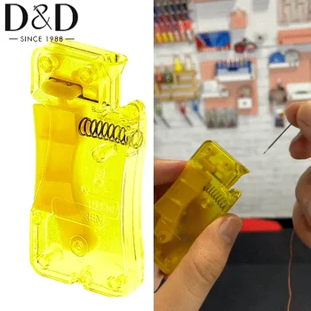 1 buc Automat de infilare pentru Cusut manual Broderie Plastic Sârmă Bucla Cusatura de Inserție Instrument DIY cu Acul de Cusut Consumabile
