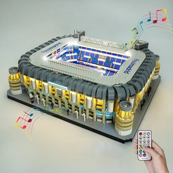 Lumina LED-uri Kit Pentru Creator Expert 10299 Real Madrid, Santiago Bernabeu, Stadionul Colecția Idei DIY Lampa de Jucării Nu Includ Blocuri