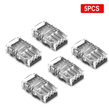 5pcs 2/3/4/5 Pin Conector pentru Benzi cu LED-uri 5/8/10/12mm Conectori Pentru Apa /Non-Impermeabil Benzi cu LED-uri WS2812B RGBW RGBWW Lumina