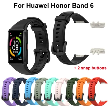 Curea De Schimb Pentru Huawei Honor Band 6 Silicon Moale Brățară Accesorii Pentru Onoare Trupa 6 Sport Ceas Inteligent Watchband