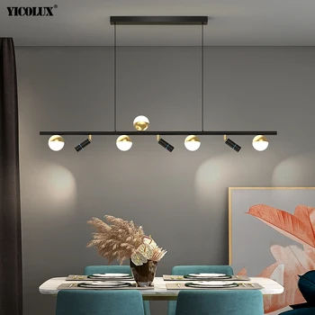Nordic Simplu Noi cu LED-uri Moderne Candelabru Lumini Living Sufragerie Dormitor Reflectoarelor Apartamente Pandantiv Bar, Sala de Interior, Lămpi de Iluminat