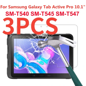 3PCS 9H Sticla Temperata Pentru Samsung Galaxy Tab Active Pro 10.1 Inch Ecran Protector SM-T540 T545 T547 HD Clar de Film Protector